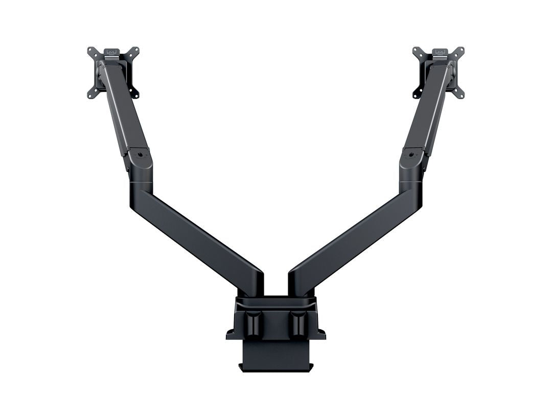 Multibrackets MB 4207 – Tischhalterung, Dual, bis 32", VESA 75 × 75 mm, 21 kg, drehbar, schwarz