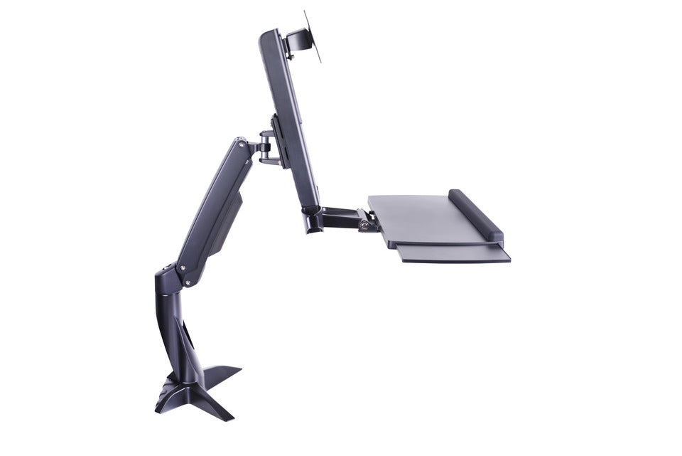 Multibrackets Wandhalterung – bis 27", 8 kg, drehbar, schwarz