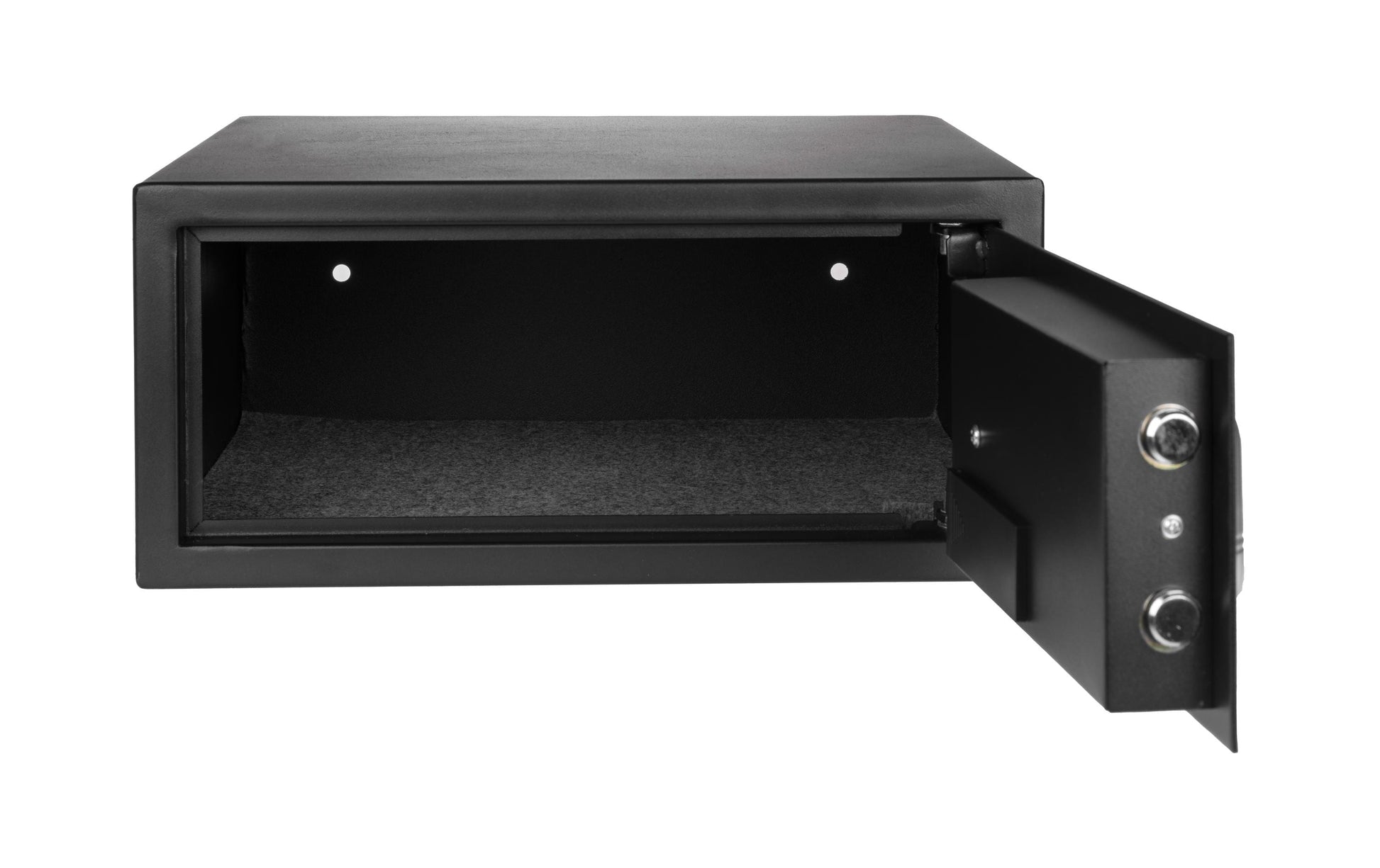 Struct Tresor – mit Zahlenschloss, Stahl, schwarz, 433 × 372 × 197 mm