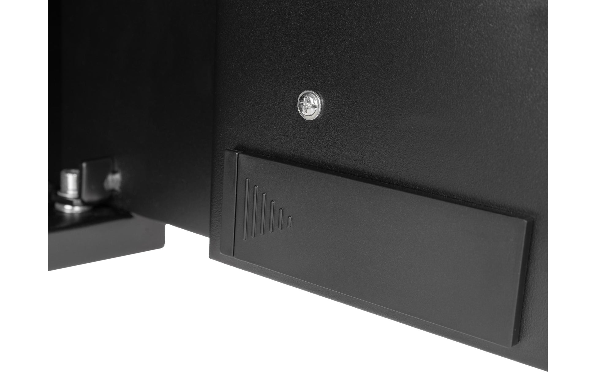 Struct Tresor – mit Zahlenschloss, Stahl, schwarz, 433 × 372 × 197 mm