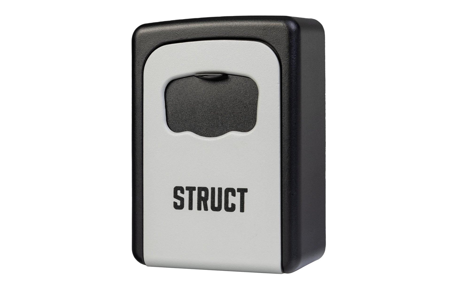 Struct Schlüsselsafe – Elektronikschloss – 89 × 40 × 122 mm – Beige/Schwarz