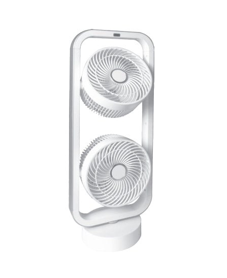 Sonnenkönig Standventilator Vind 2 – 3 Stufen, oszillierend, Timer, Fernbedienung, 70 W, 47 dB, Weiss
