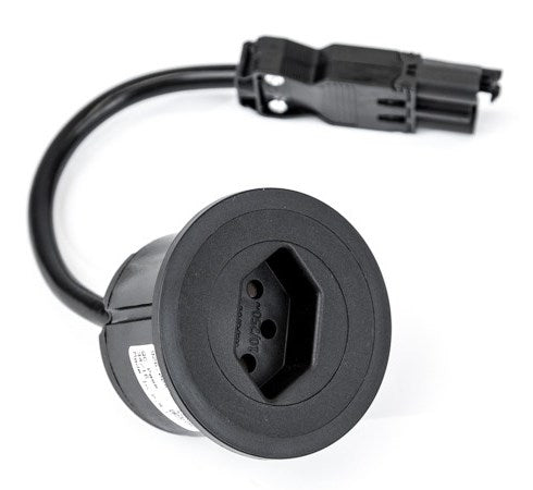 Bachmann PIX Stromkabel – GST18–T13, 0,2 m, innen, schwarz