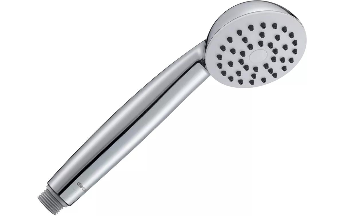 Diaqua Handbrause Duchessa – ABS/Silikon, Anschluss G1/2, 23,9×8,8 cm, Verchromt