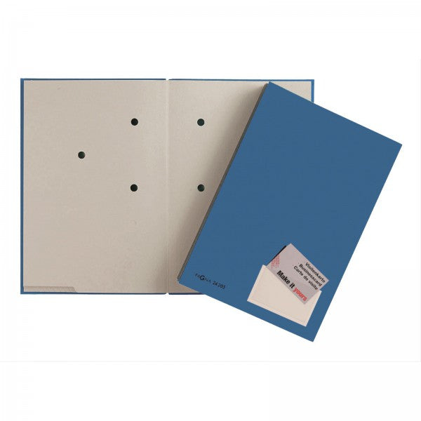 Pagna Unterschriftenmappe Color A4 – 20 Fächer, Karton, Blau