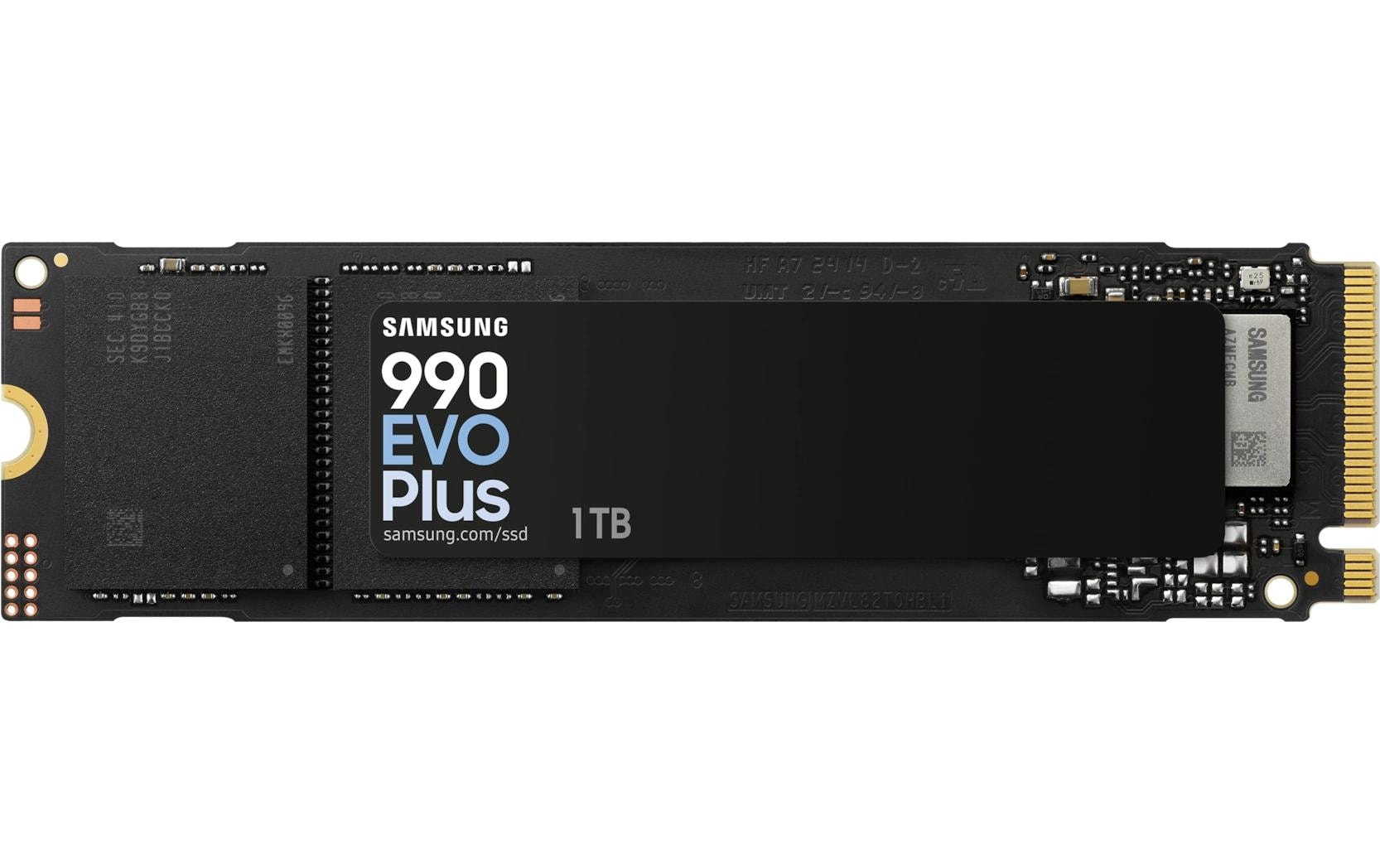 Samsung 990 EVO Plus – M.2 2280 NVMe PCIe 4.0 SSD, 7150/6300 MB/s