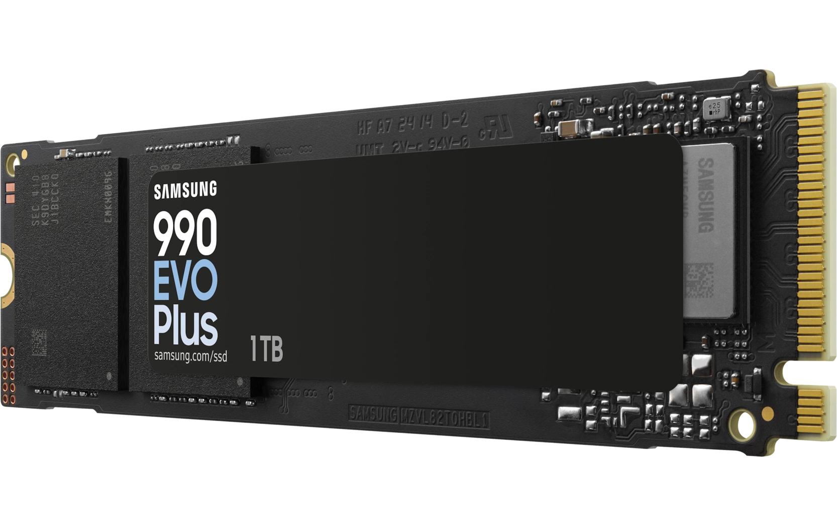 Samsung 990 EVO Plus – M.2 2280 NVMe PCIe 4.0 SSD, 7150/6300 MB/s