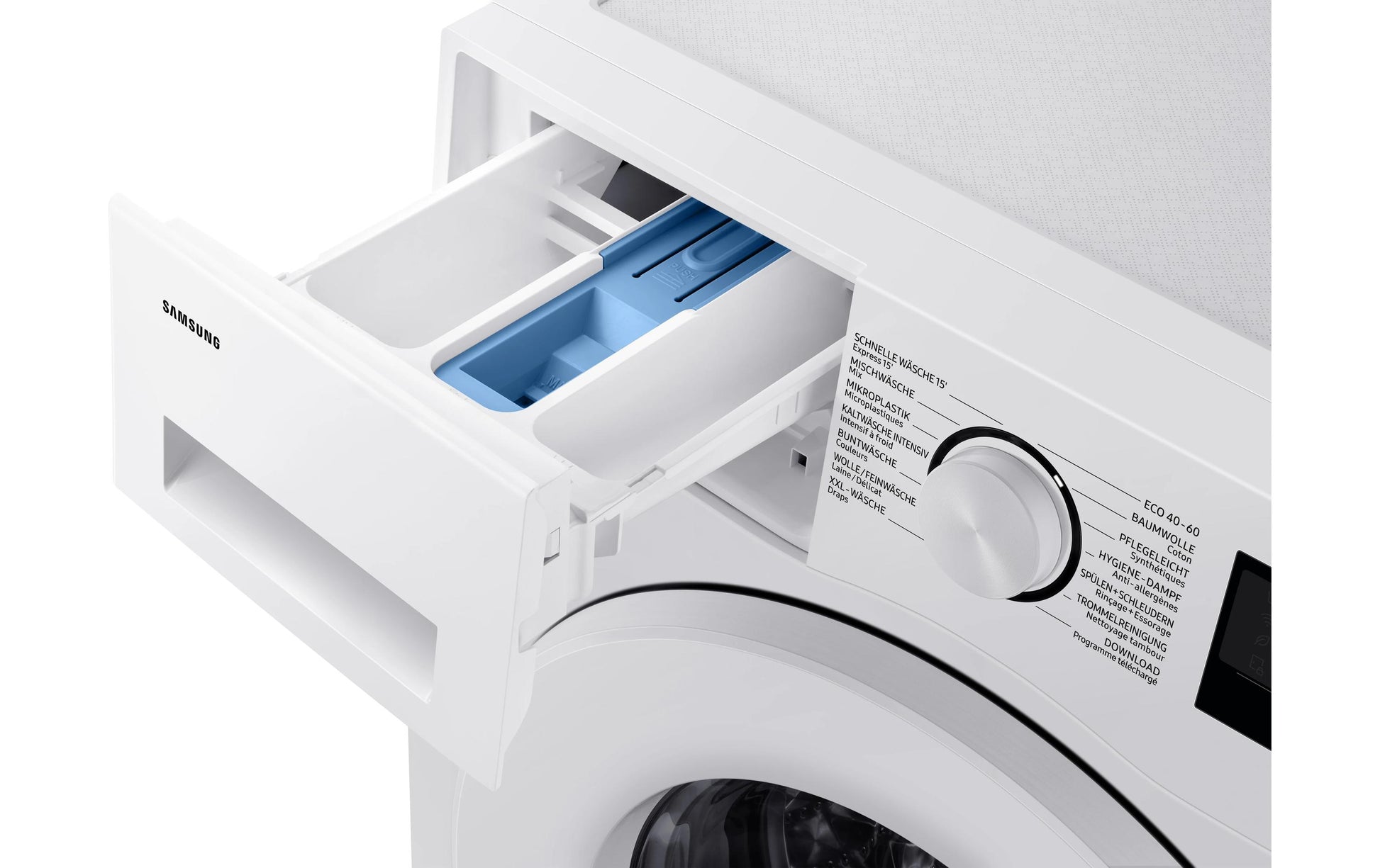 Samsung Waschmaschine WW80CGC04ATEWS – 8 kg, 1'400 U/min, 72 dB, Energieklasse A – weiss