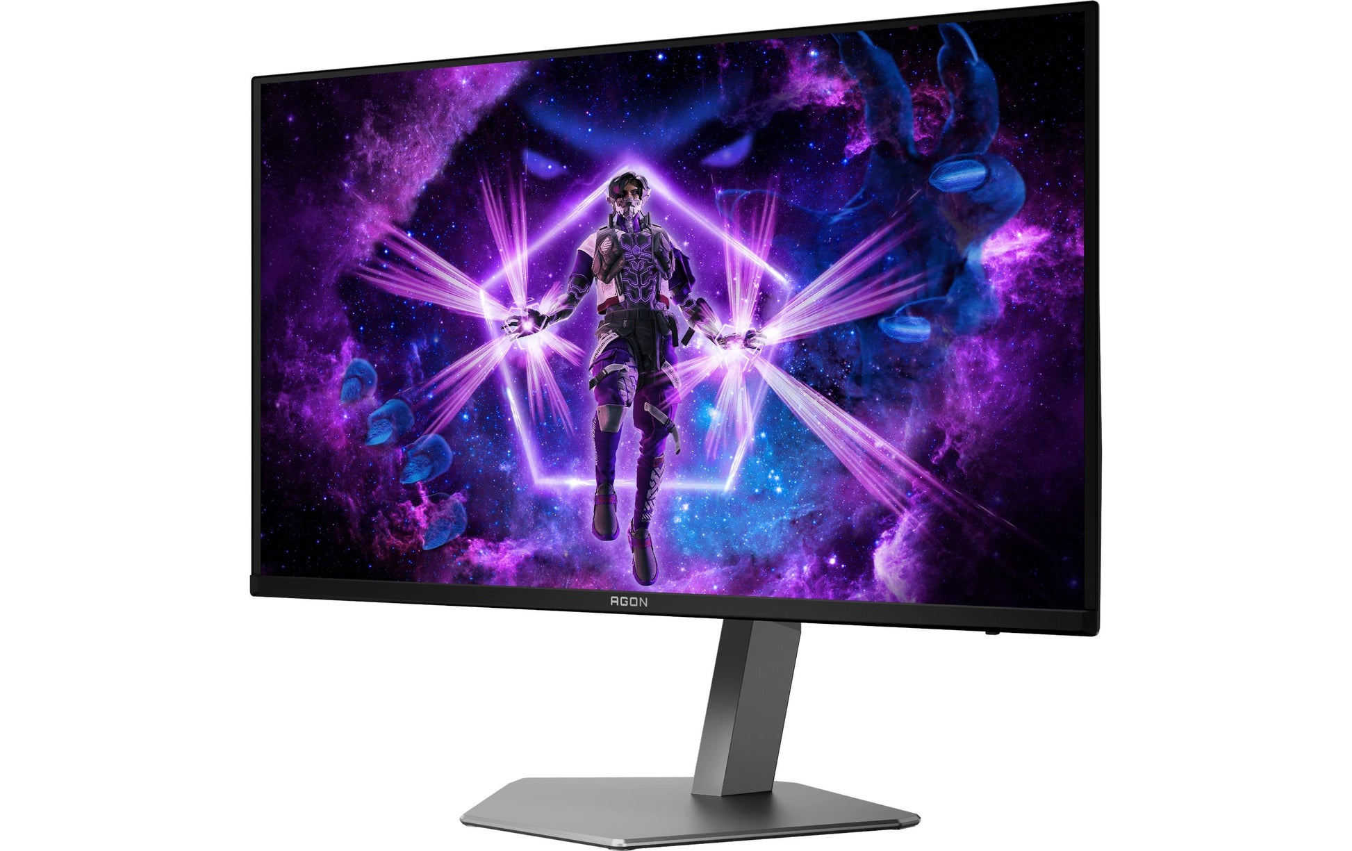 AOC AG326UD – Monitor, 31,5", OLED, 165 Hz, 250 cd/m², USB-Hub, Lautsprecher, VESA 100 × 100, Schwarz