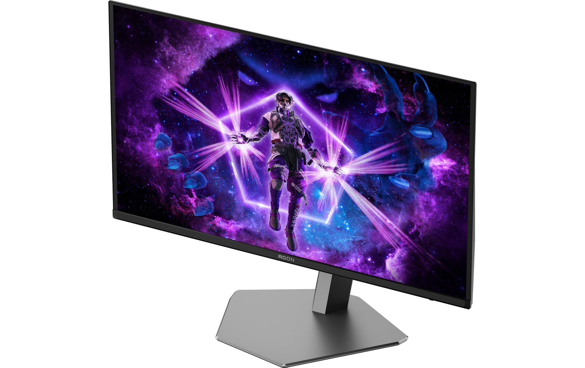 AOC AG326UD – Monitor, 31,5", OLED, 165 Hz, 250 cd/m², USB-Hub, Lautsprecher, VESA 100 × 100, Schwarz