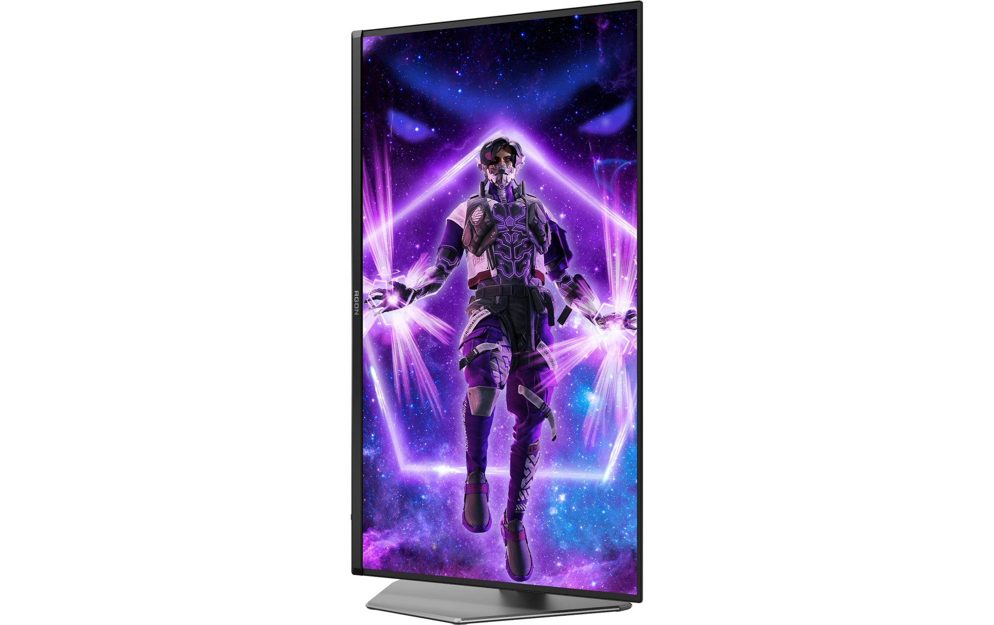 AOC AG326UD – Monitor, 31,5", OLED, 165 Hz, 250 cd/m², USB-Hub, Lautsprecher, VESA 100 × 100, Schwarz