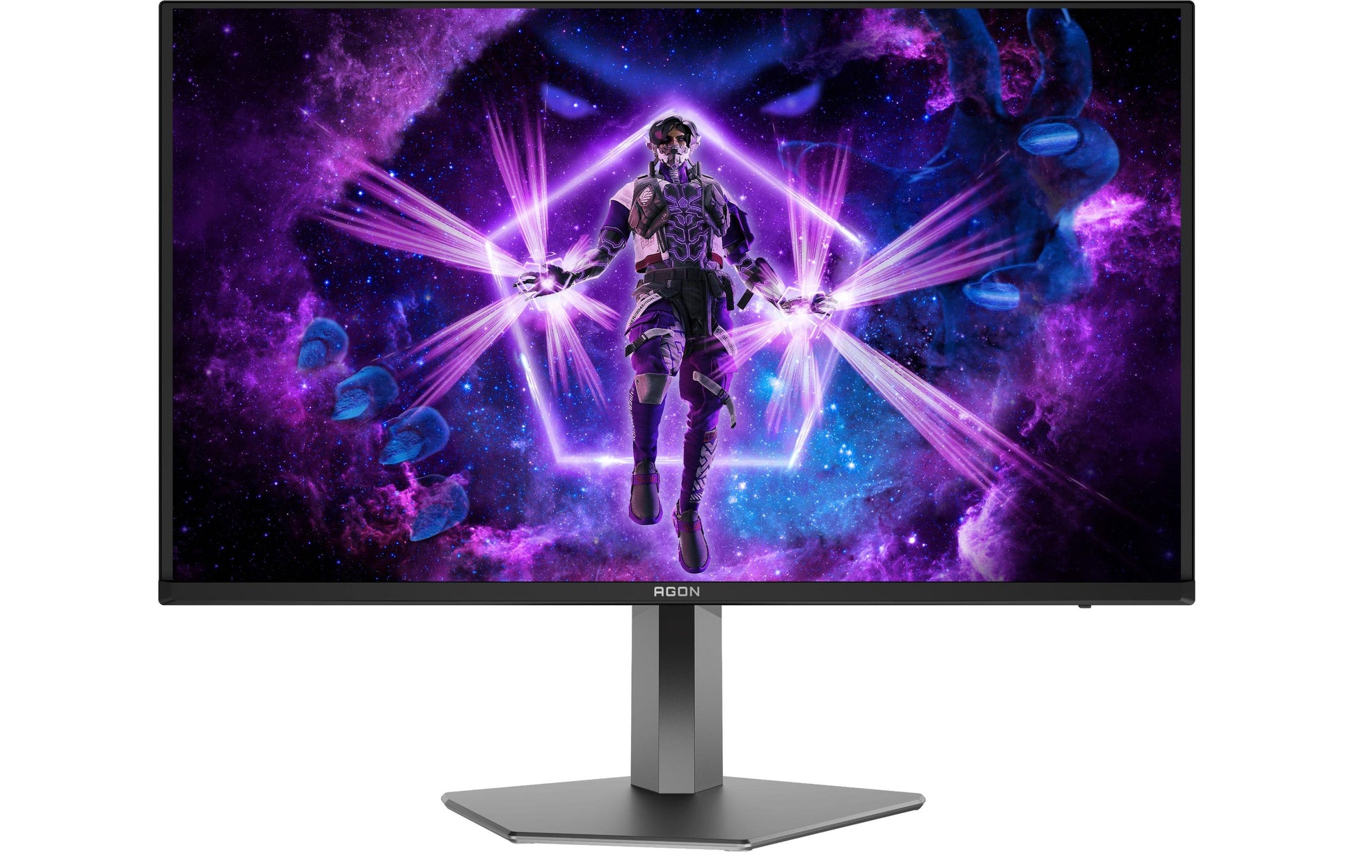 AOC AG326UD – Monitor, 31,5", OLED, 165 Hz, 250 cd/m², USB-Hub, Lautsprecher, VESA 100 × 100, Schwarz