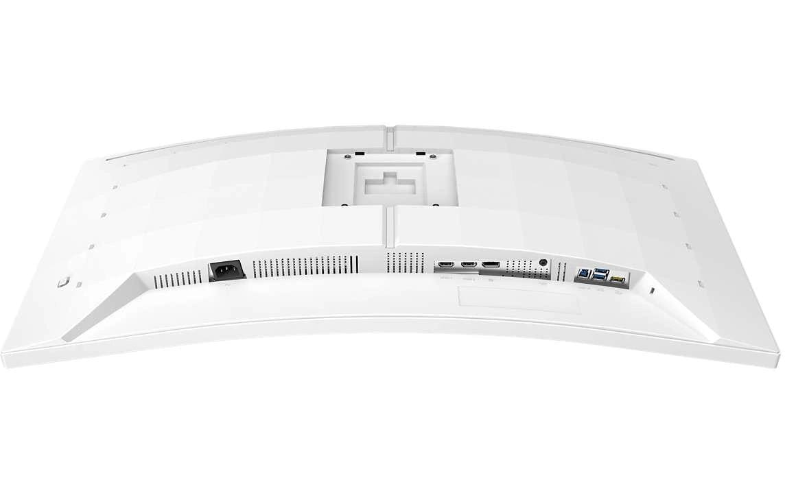 Philips Evnia 5000 34M2C5501A/00 – Monitor, 34", Curved, USB-Hub, Lautsprecher, VESA 100 × 100, Weiss