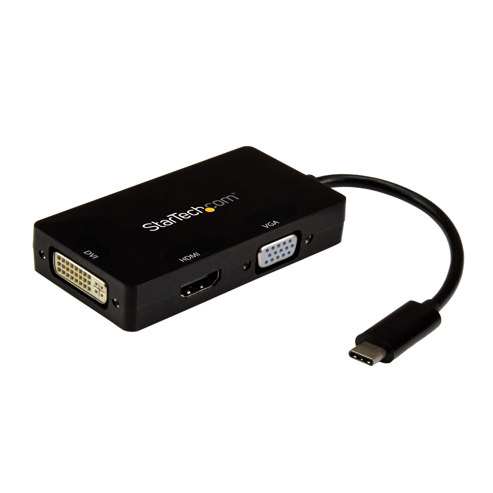 StarTech.com USB-C auf HDMI/DVI/VGA Adapter HDMI 1.4 4K 30 Hz – 0,15 m