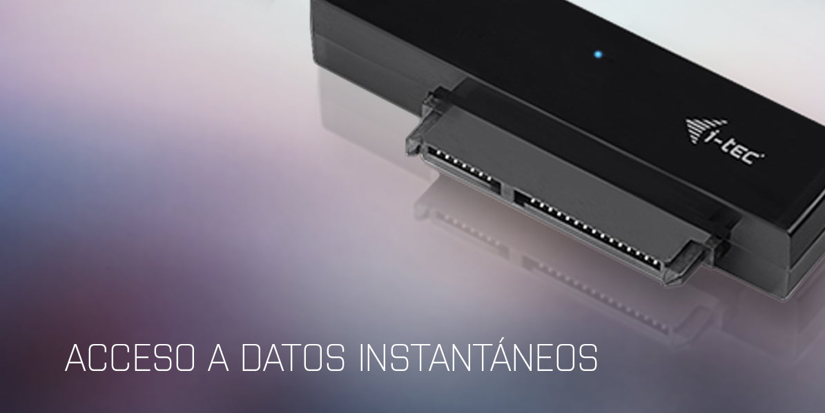 i-tec MySafe Easy – 1-Bay Desktop Gehäuse – für 2,5" HDD/SSD, SATA