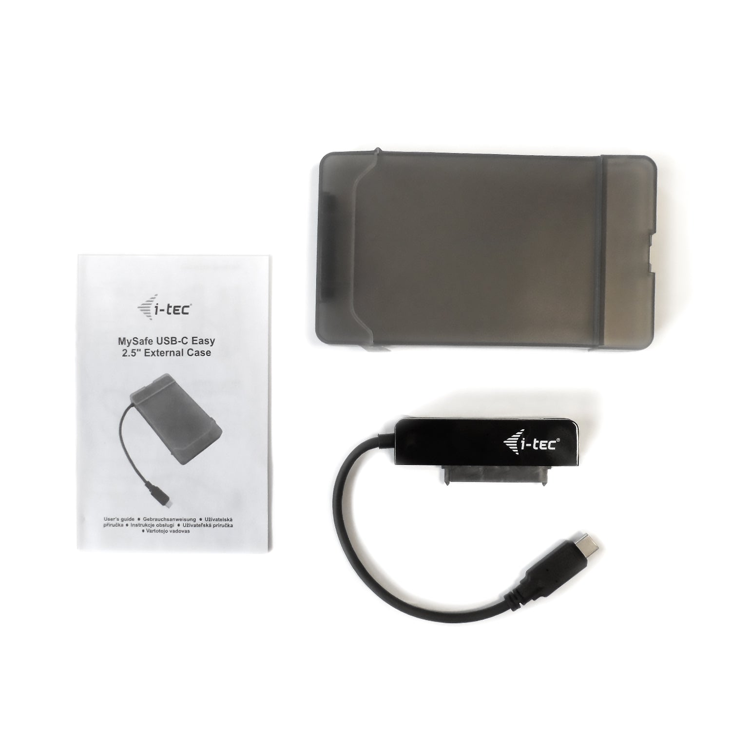 i-tec MySafe Easy – 1-Bay Desktop Gehäuse – für 2,5" HDD/SSD, SATA