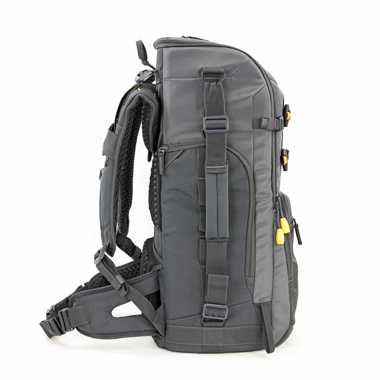 Vanguard Alta Sky 66 Rucksack – Für Super-Tele bis 600 mm f/4 – 9" Tablet, Regenabdeckung – Grau