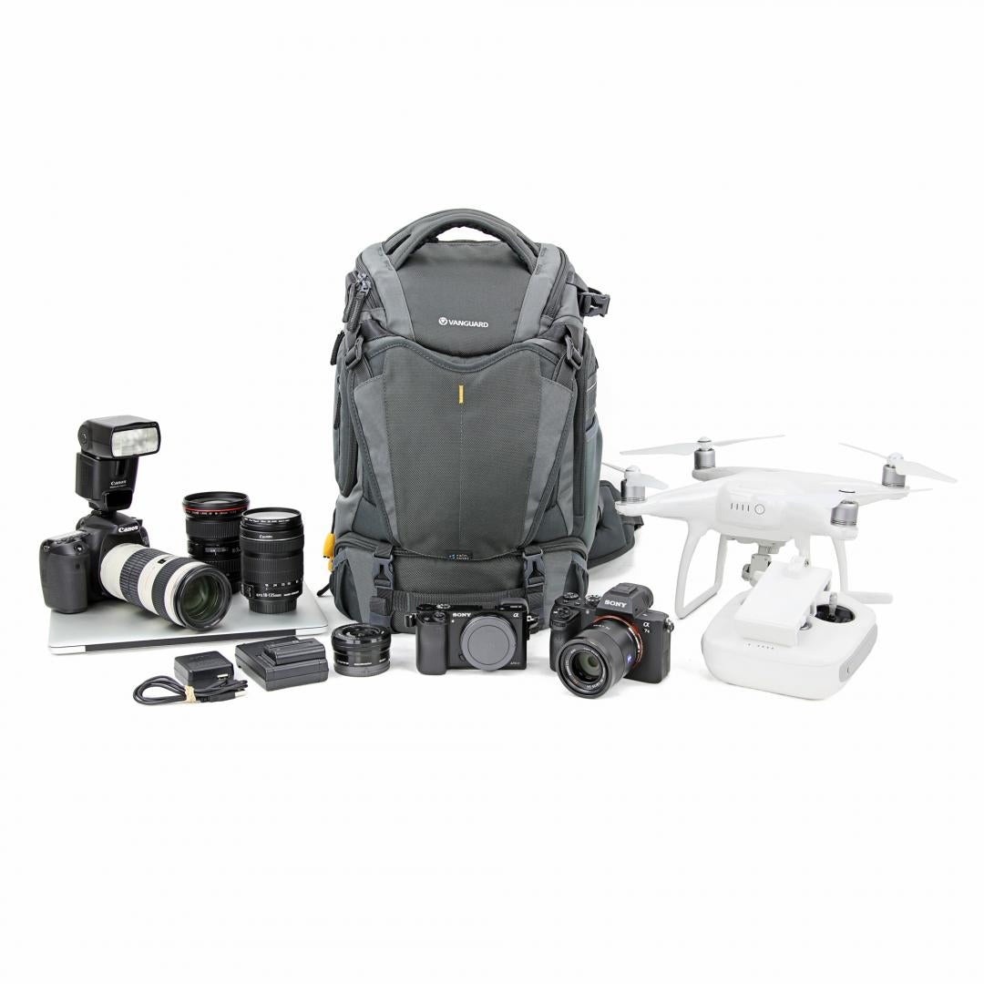 Vanguard Alta Sky 45D Rucksack – 306,1 × 228,6 × 495,3 mm – für 13,3" Laptop – Grau