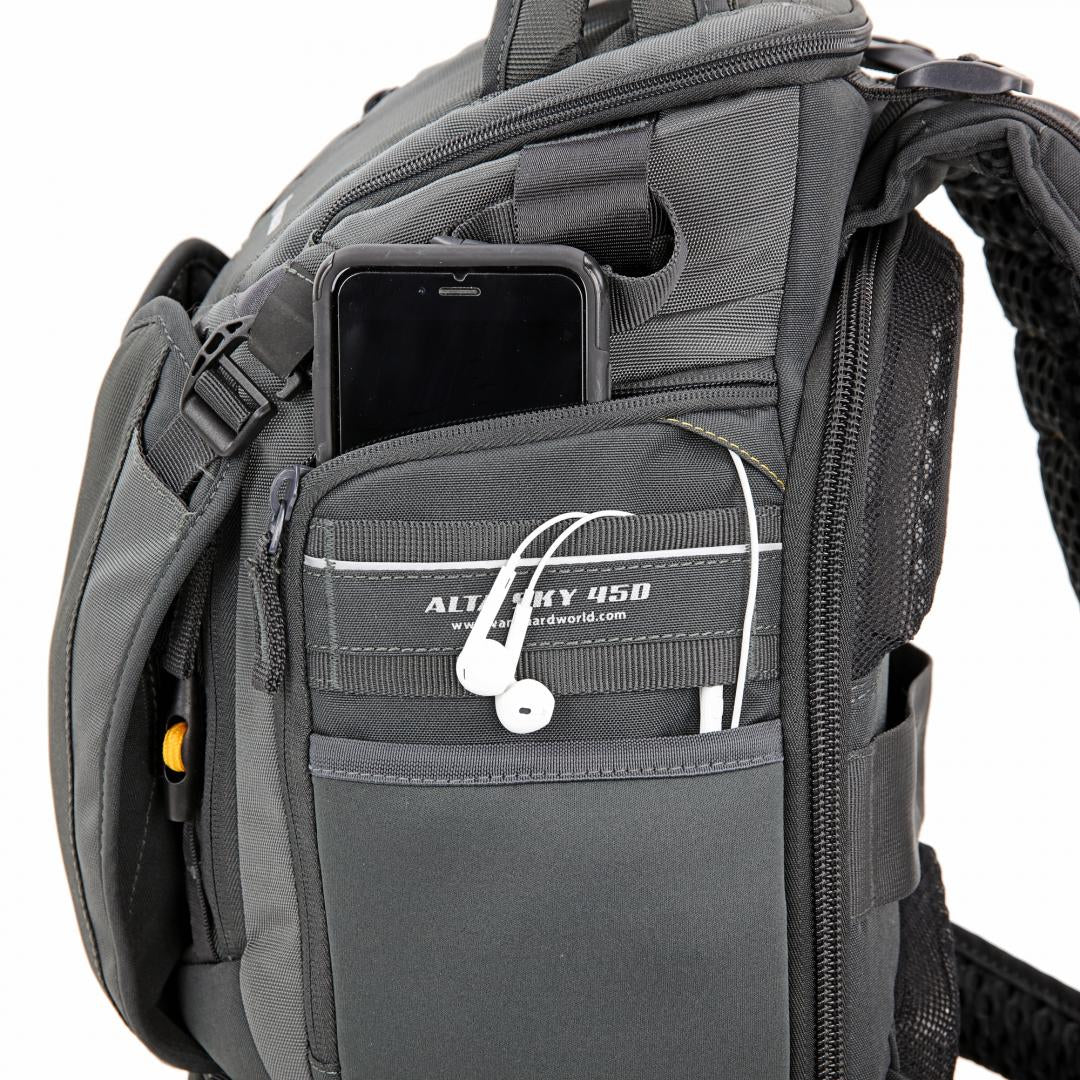 Vanguard Alta Sky 45D Rucksack – 306,1 × 228,6 × 495,3 mm – für 13,3" Laptop – Grau