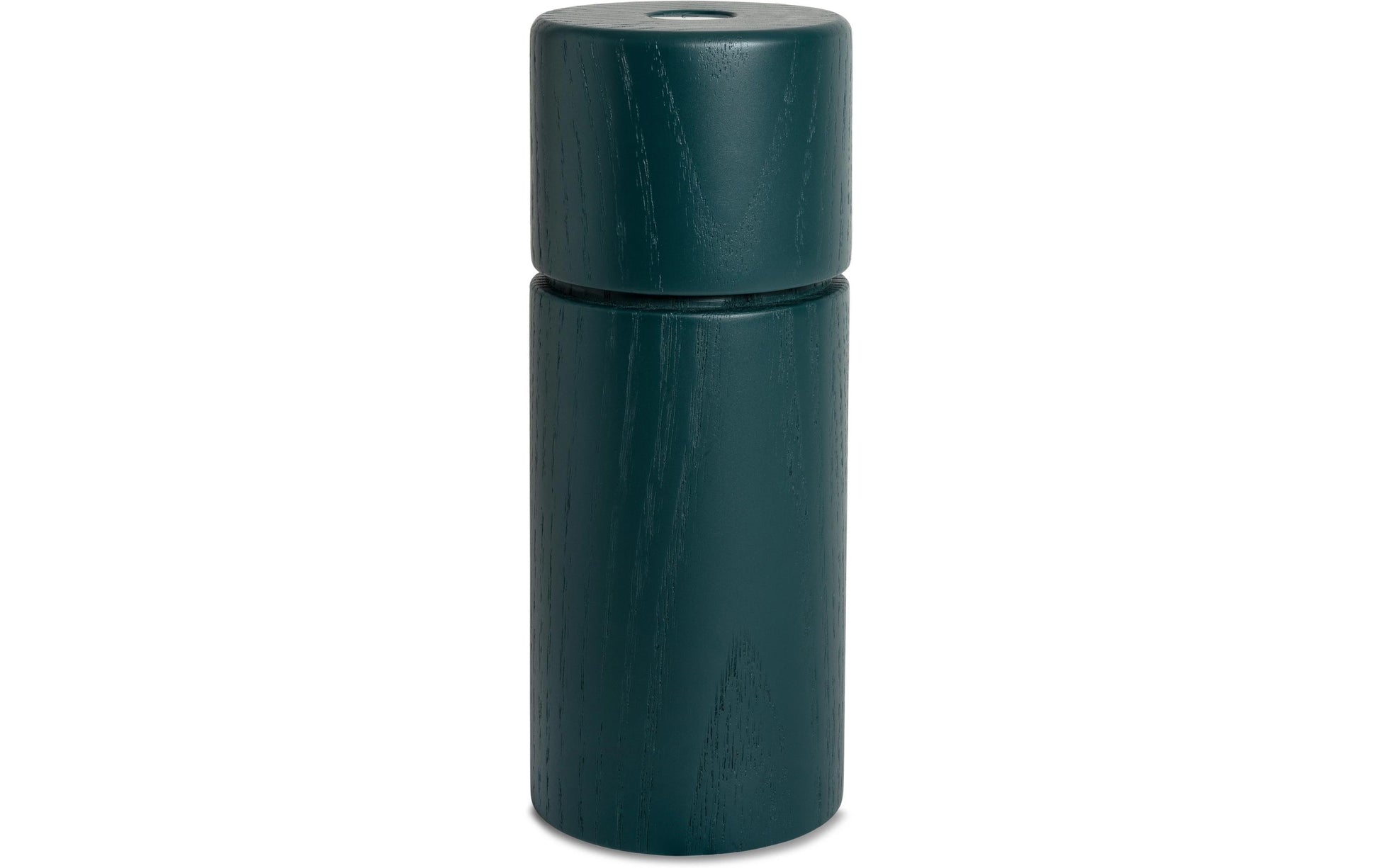 CrushGrind Salz-/Pfeffermühle Ø 5 × 12 cm, Eschenholz, Grün, verstellbares Keramikmahlwerk