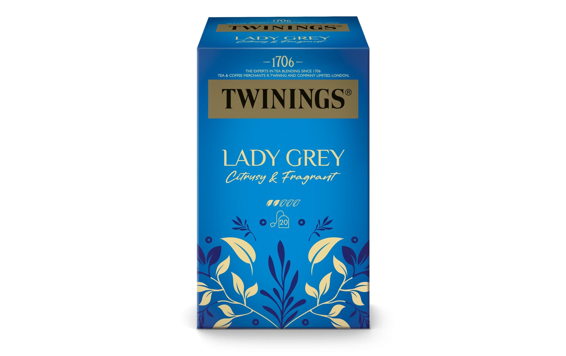Twinings – Schwarztee Lady Grey – Teebeutel 20 Beutel