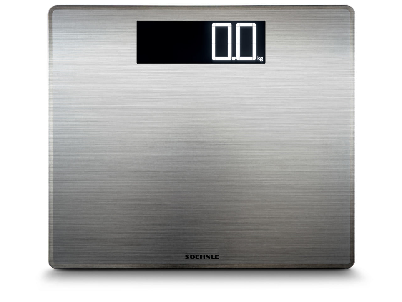 Soehnle Digitale Personenwaage Style Sense Safe 300 – Glas, 100 g Genauigkeit – 180 kg