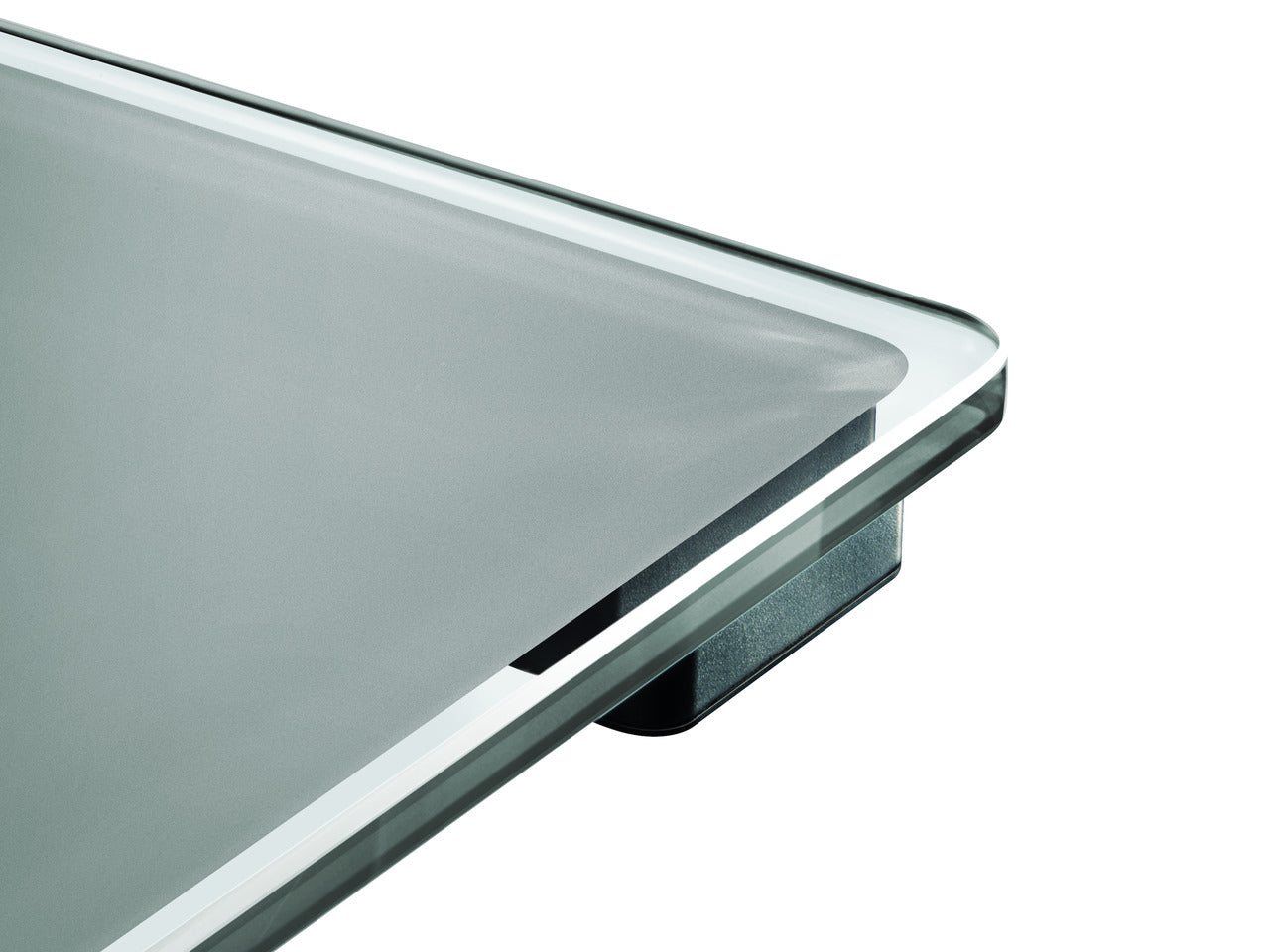 Soehnle Digitale Personenwaage Style Sense Comfort 600 – Genauigkeit 100 g – 200 kg – Silber – Sicherheitsglas