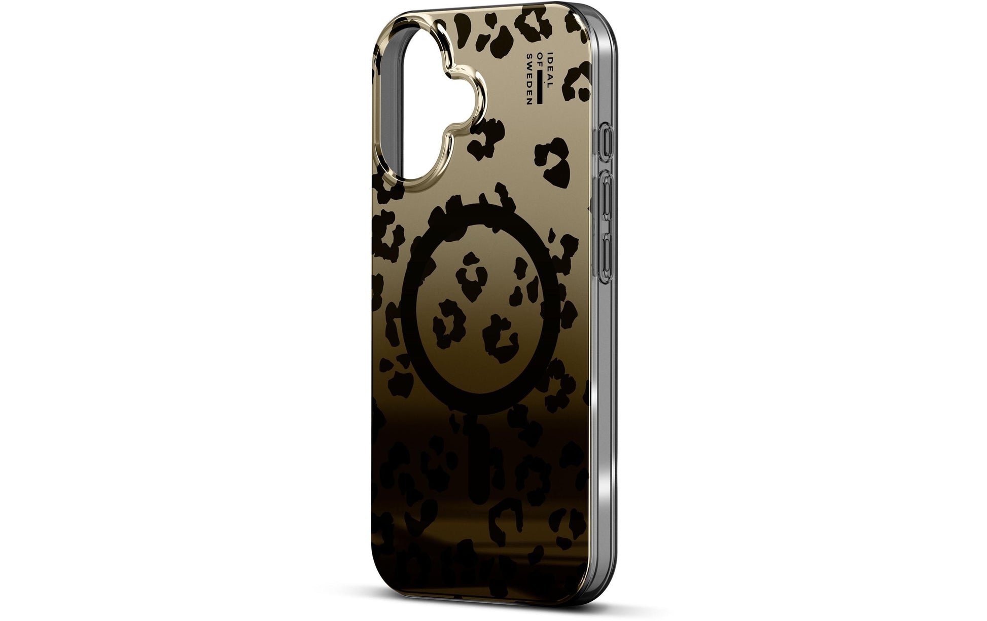 iDeal of Sweden Backcover Leo Ombre – für Apple iPhone 16 – Gold – TPU/PC, MagSafe-kompatibel