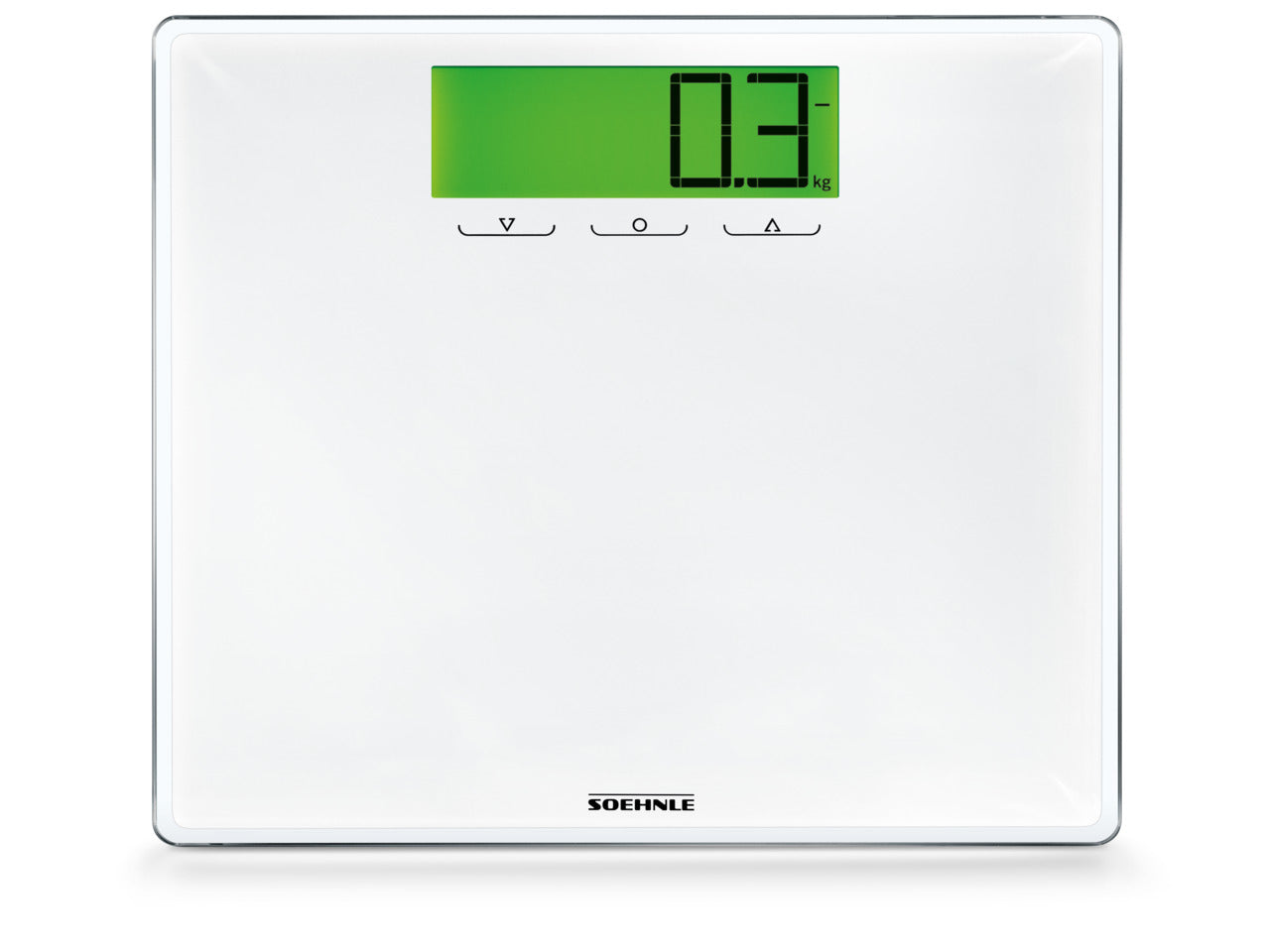 Soehnle Universalwaage Style Sense Multi 100 – Tragkraft 180 kg, Teilung 100 g, Wiegefläche 35 × 30 cm