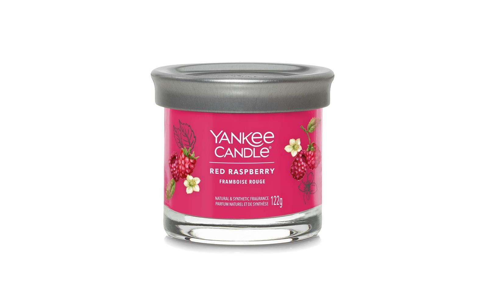 Yankee Candle Signature Red Raspberry – Duftkerze, Small Tumbler, 30 h