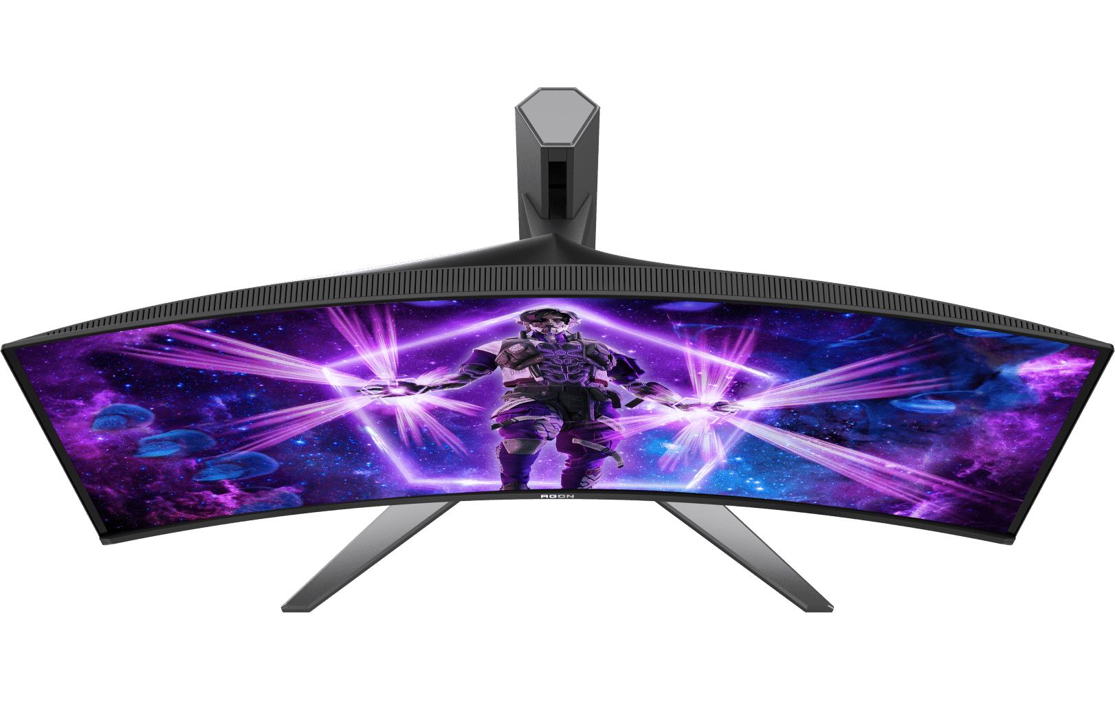 AOC AG346UCD – Monitor, 34", Curved, Lautsprecher integriert, USB-Hub, FreeSync Premium Pro, Schwarz