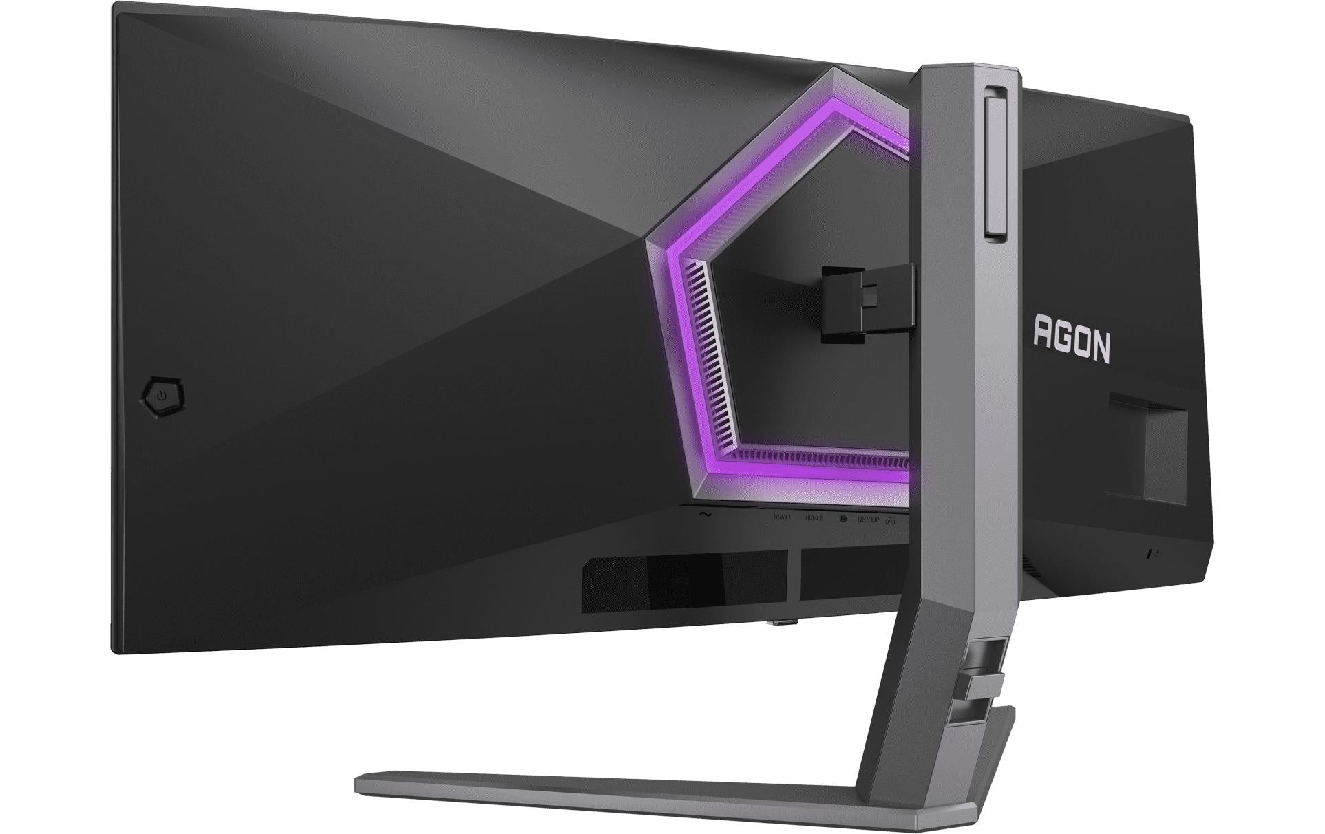 AOC AG346UCD – Monitor, 34", Curved, Lautsprecher integriert, USB-Hub, FreeSync Premium Pro, Schwarz