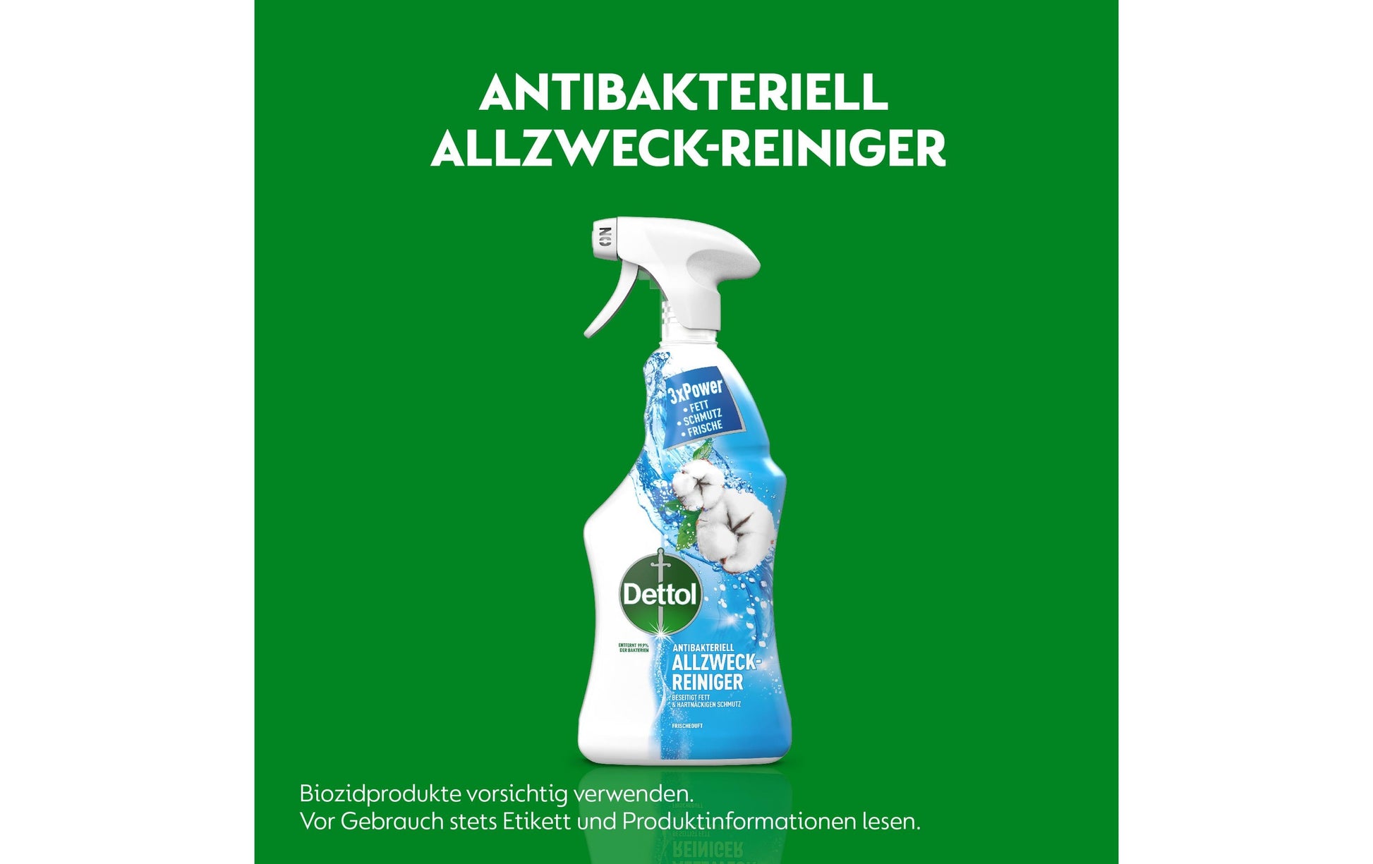 Dettol Allzweckreiniger für Oberflächen – Frischeduft, Spray – 750 ml