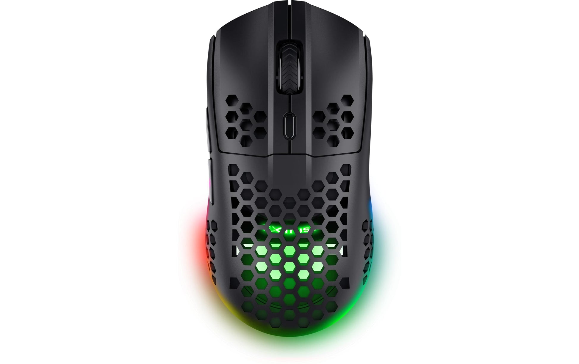 Trust GXT929 Helox – Gaming-Maus – Kabellos (2,4 GHz), 4800 DPI, RGB-Beleuchtung, rechts