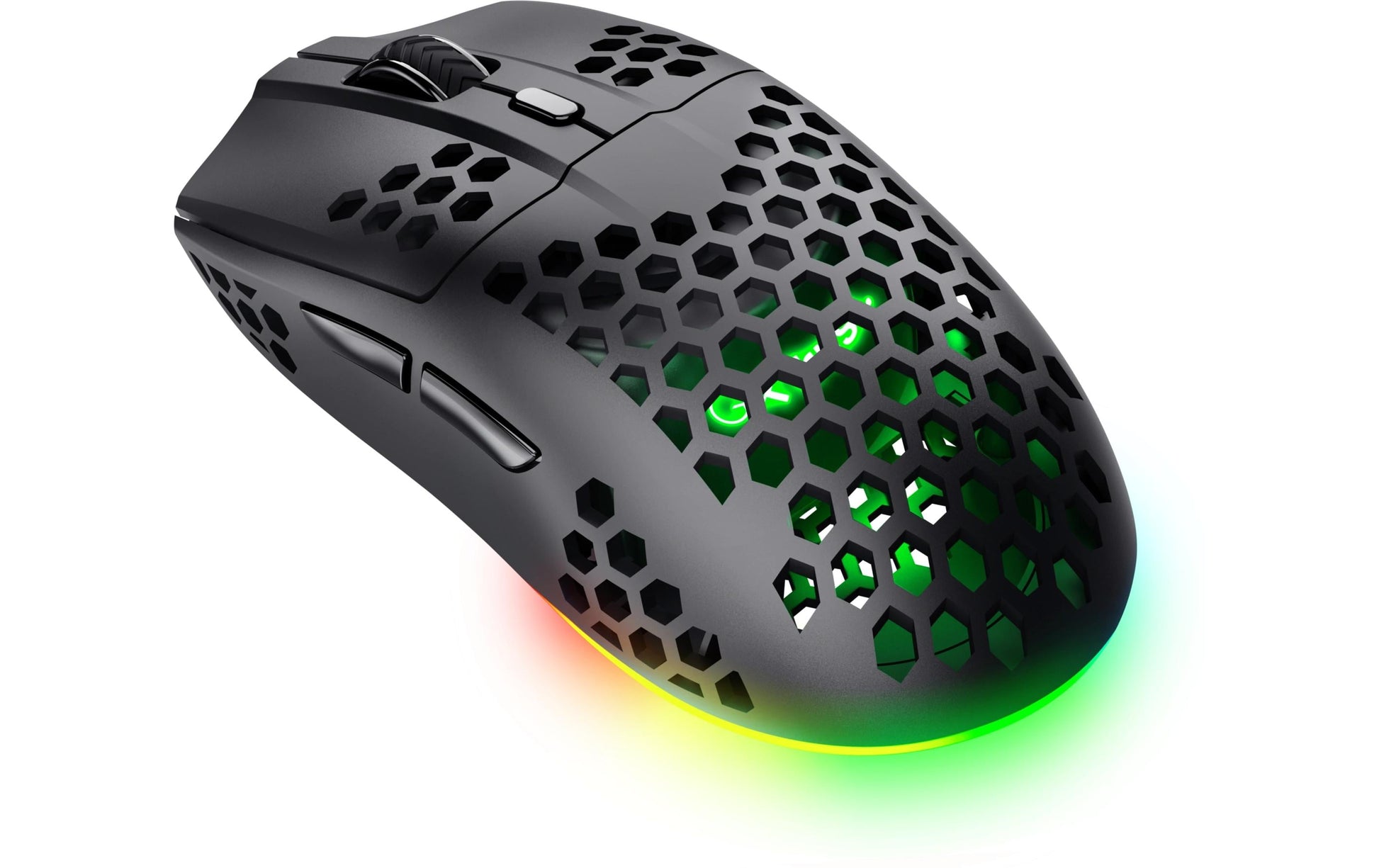 Trust GXT929 Helox – Gaming-Maus – Kabellos (2,4 GHz), 4800 DPI, RGB-Beleuchtung, rechts