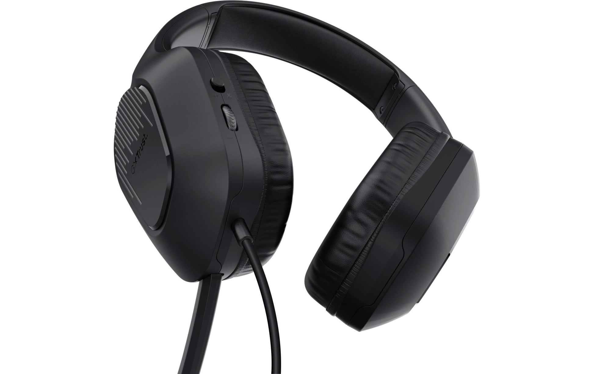 Trust GXT790 Gaming-Headset – On-Ear, Stereo, Kabelgebunden, 3,5 mm Klinke, Schwarz