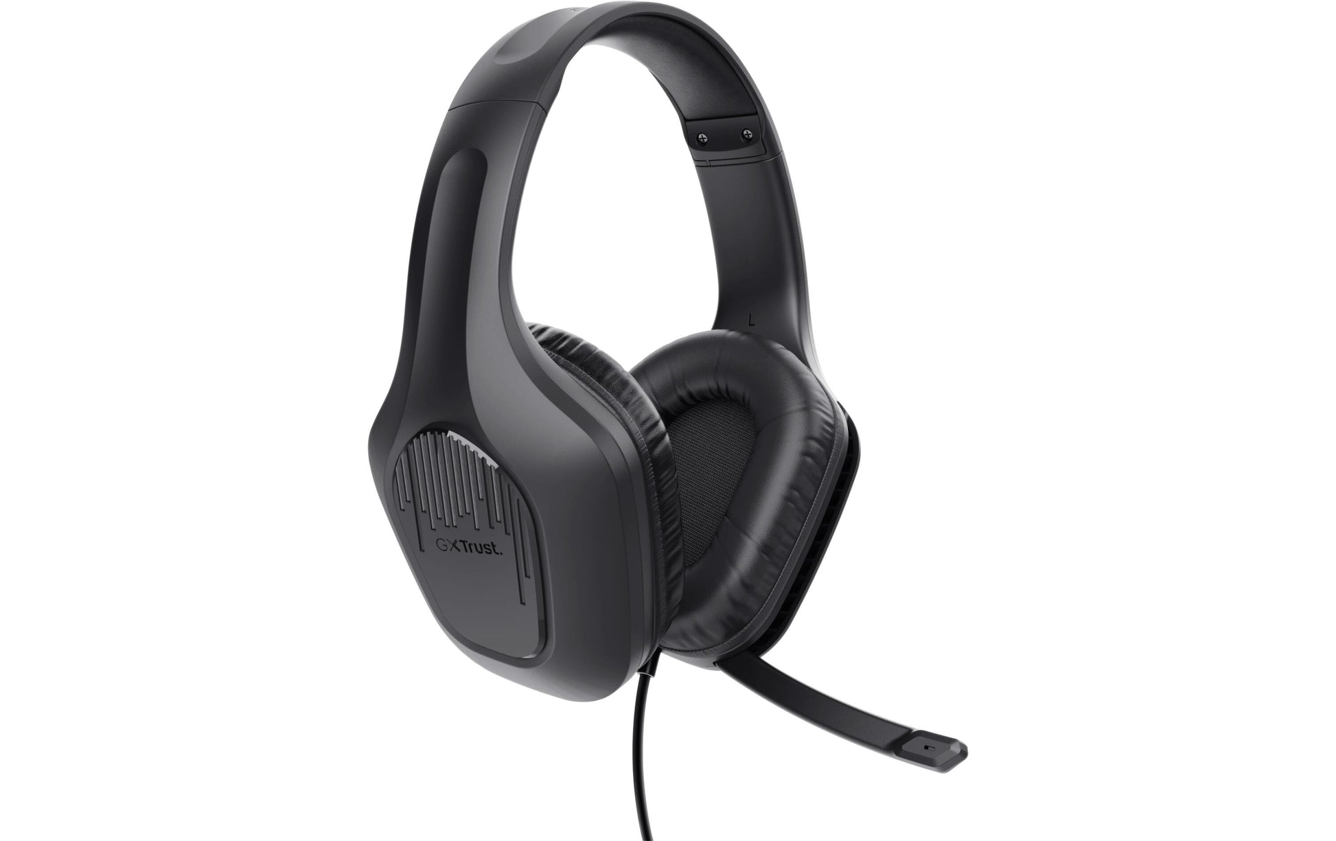 Trust GXT790 Gaming-Headset – On-Ear, Stereo, Kabelgebunden, 3,5 mm Klinke, Schwarz