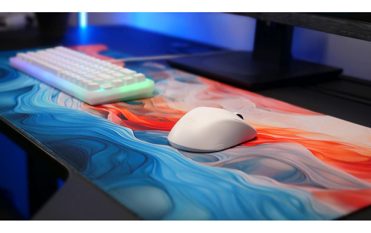 Cherry XTRFY GP5 Amnis – Gaming-Mauspad – XL – Blau – 920 × 400 mm – rutschfest