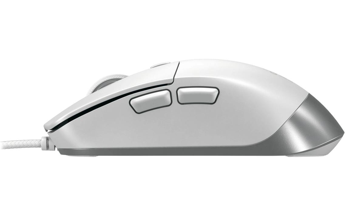 CHERRY XTRFY M50 – Gaming-Maus – Kabelgebunden (USB‑A), 12000 DPI, Rechts, Weiss