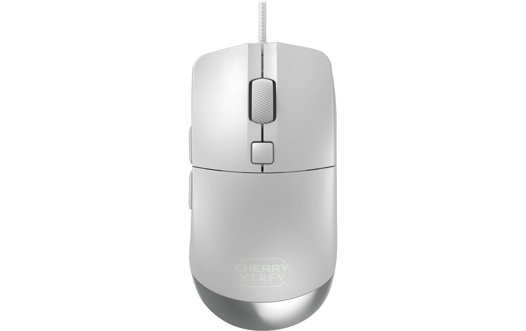 CHERRY XTRFY M50 – Gaming-Maus – Kabelgebunden (USB‑A), 12000 DPI, Rechts, Weiss