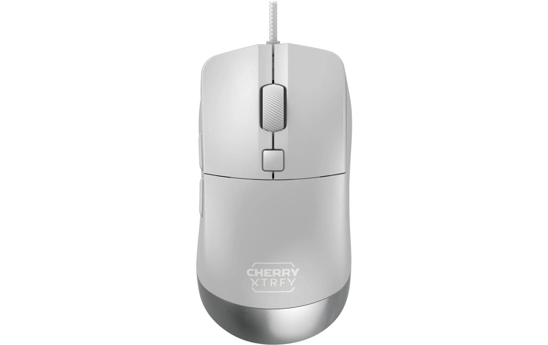 CHERRY XTRFY M50 – Gaming-Maus – Kabelgebunden (USB‑A), 12000 DPI, Rechts, Weiss