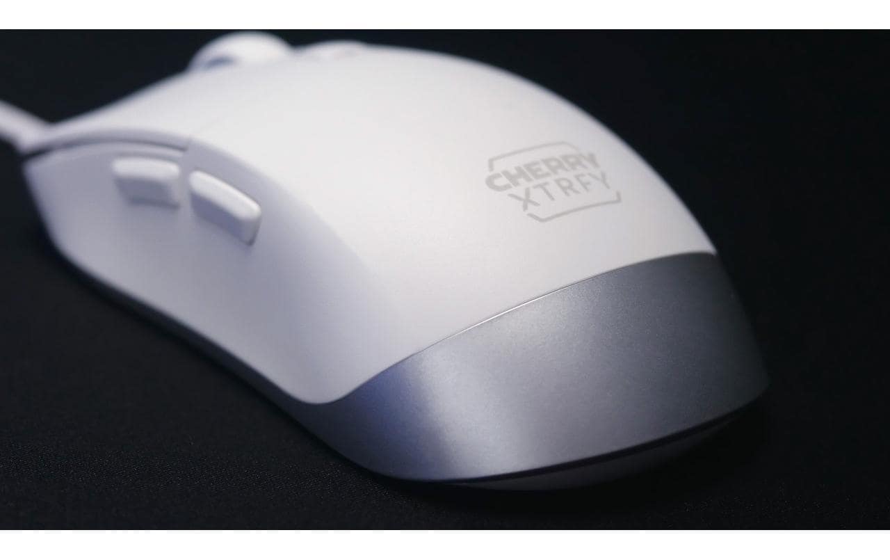 CHERRY XTRFY M50 – Gaming-Maus – Kabelgebunden (USB‑A), 12000 DPI, Rechts, Weiss