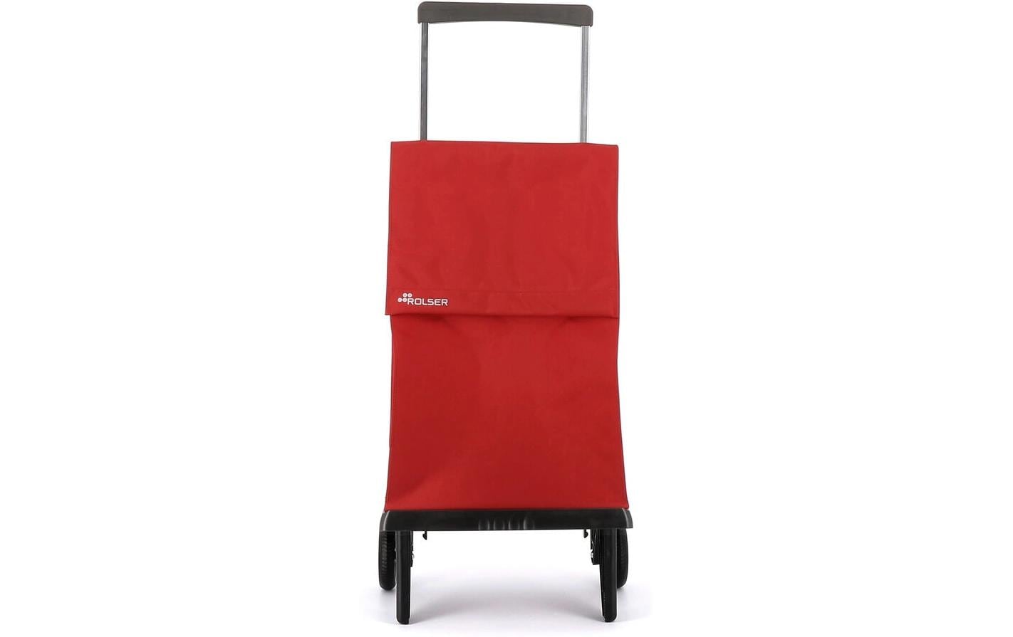 Rolser Stofftasche, Polyester, bordeaux, 370×580×190 mm, mit 2 Rädern
