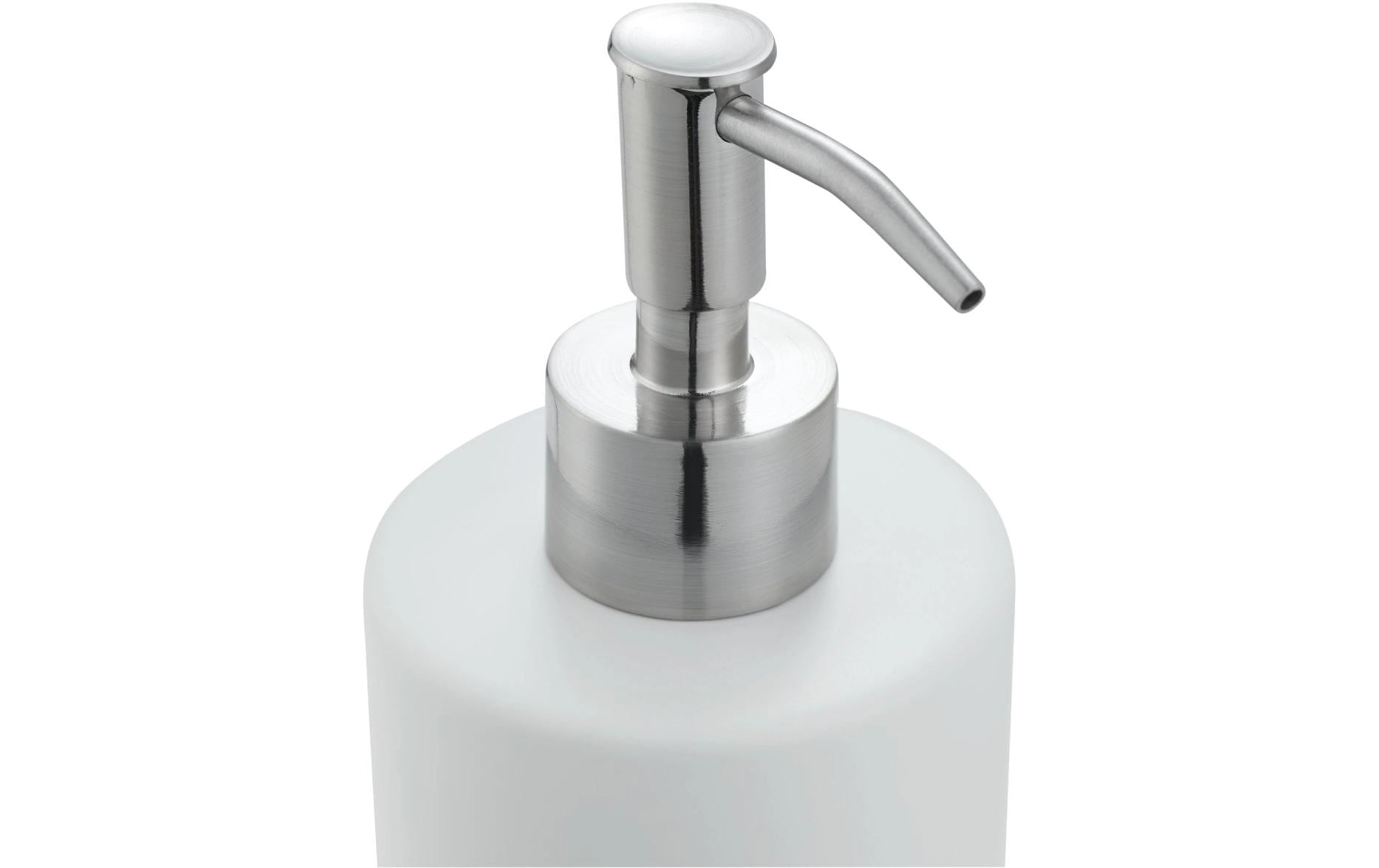 Diaqua Zylo Seifenspender – Keramik, Weiss, 300 ml