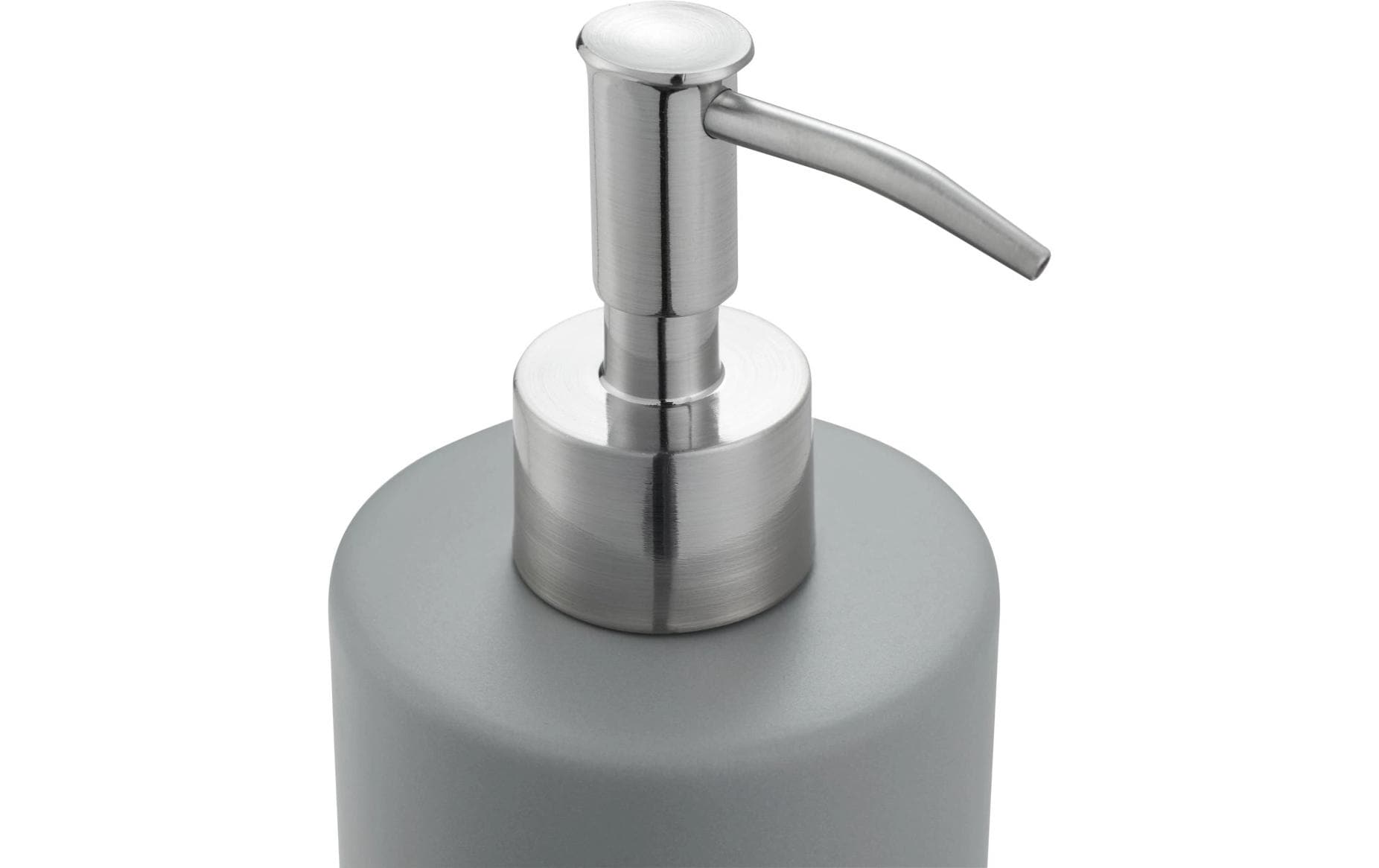 Diaqua Zylo Seifenspender – Keramik, Grau, 300 ml