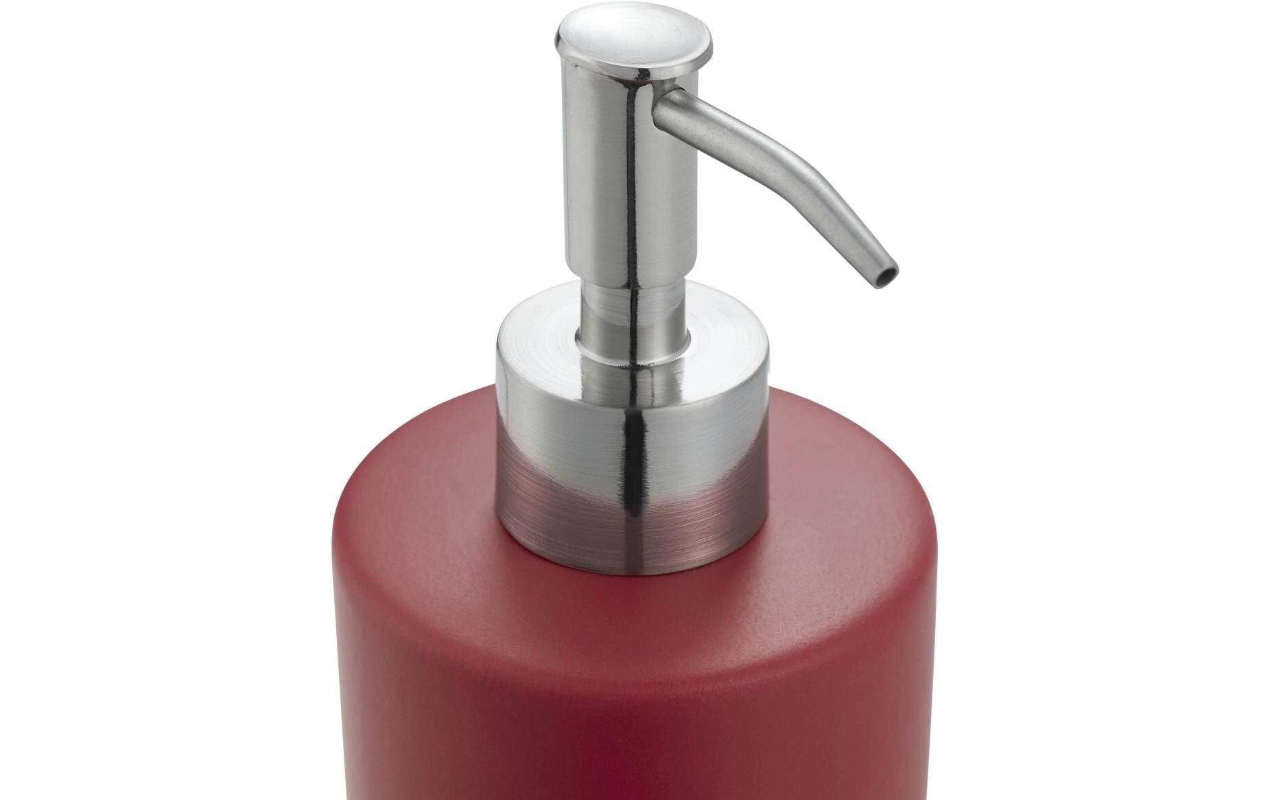 Diaqua Zylo Seifenspender – Keramik, Kirschrot, 300 ml