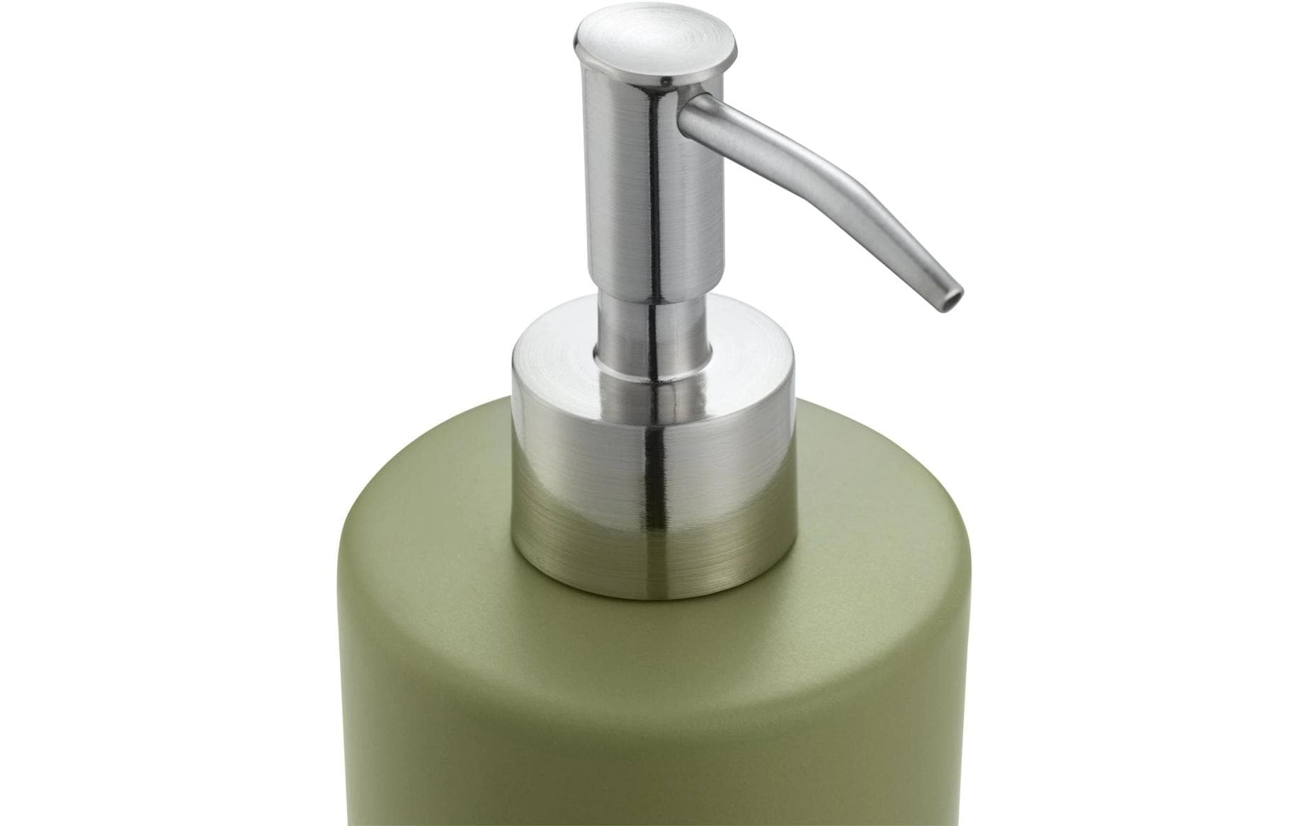 Diaqua Zylo Seifenspender – Keramik, Olivgrün, 300 ml