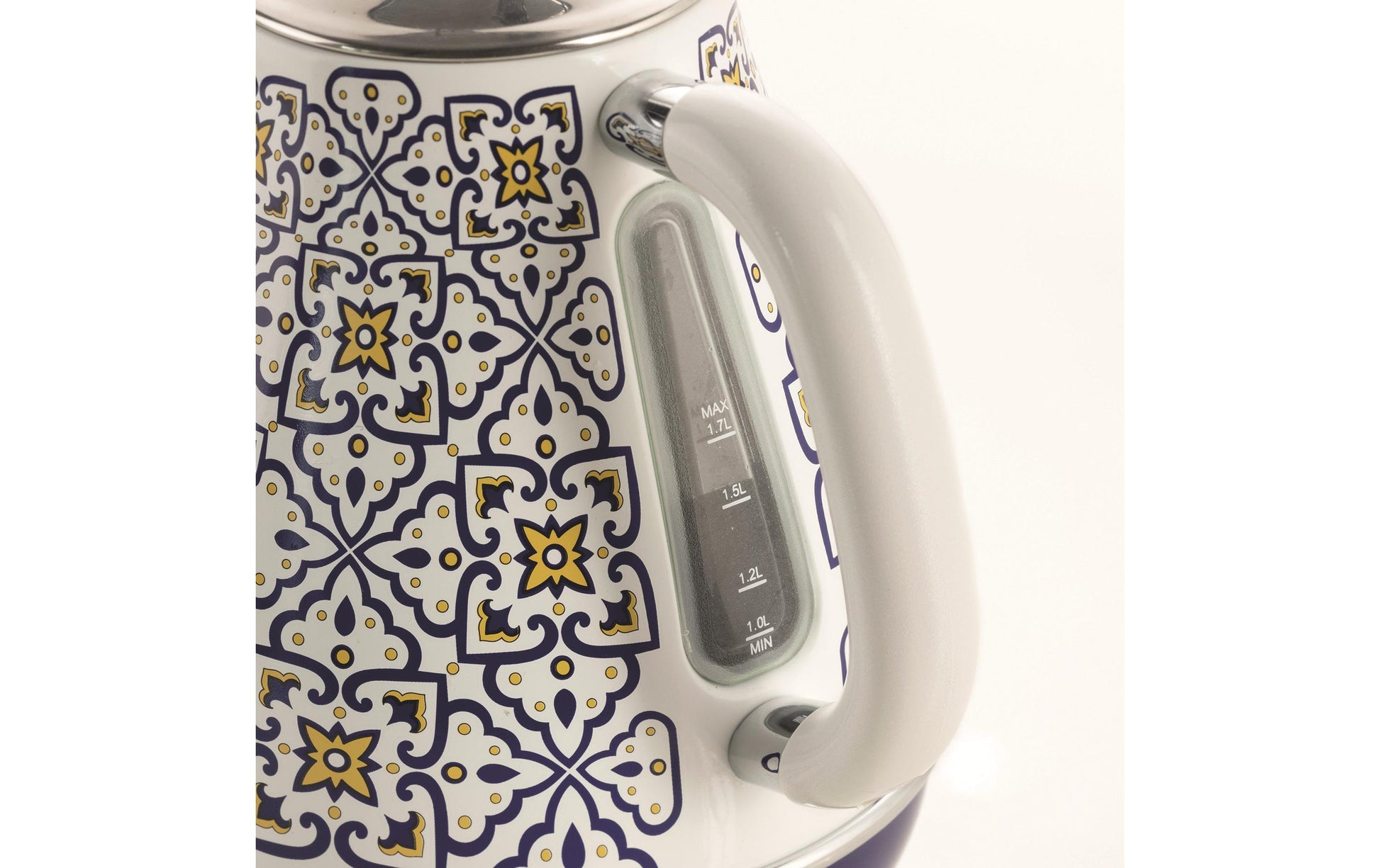 Ariete Wasserkocher – 1,7 l, Edelstahl, Blau, ARI-2869-CAP