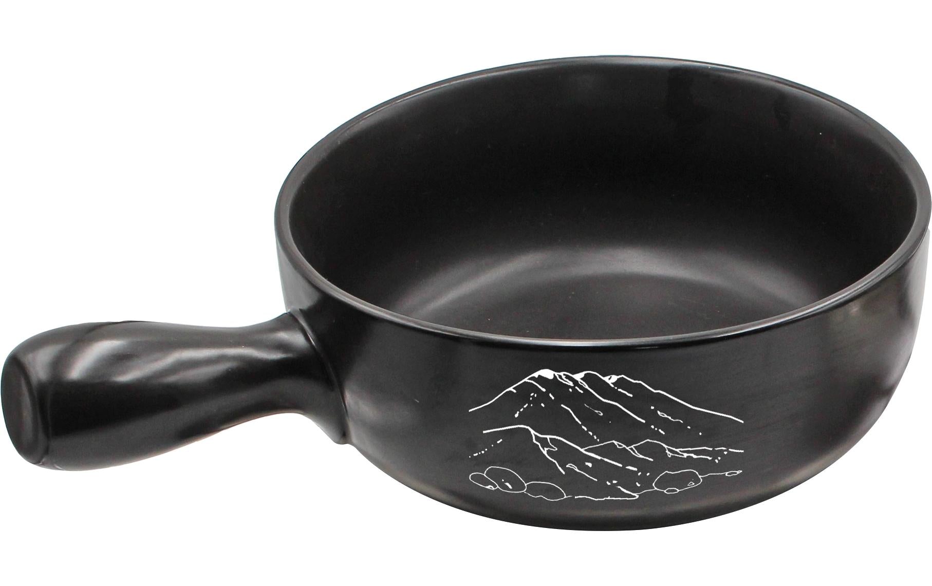 Ohmex Fondue-Set OHM-FND-1507 – Keramik, 2 l, 6 Personen, elektrisch – schwarz