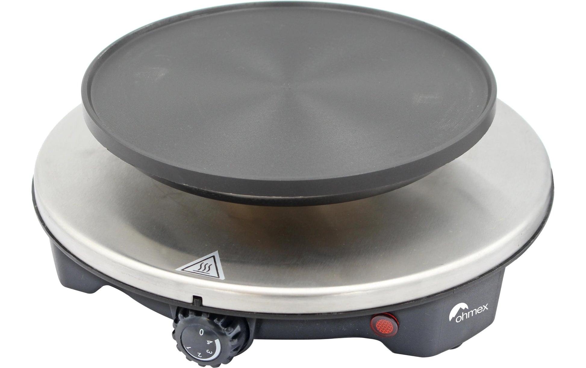 Ohmex Fondue-Set OHM-FND-1507 – Keramik, 2 l, 6 Personen, elektrisch – schwarz